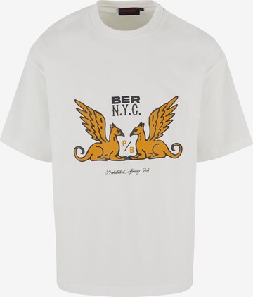 Prohibited T-Shirt 'Griffin' in Weiß: predná strana