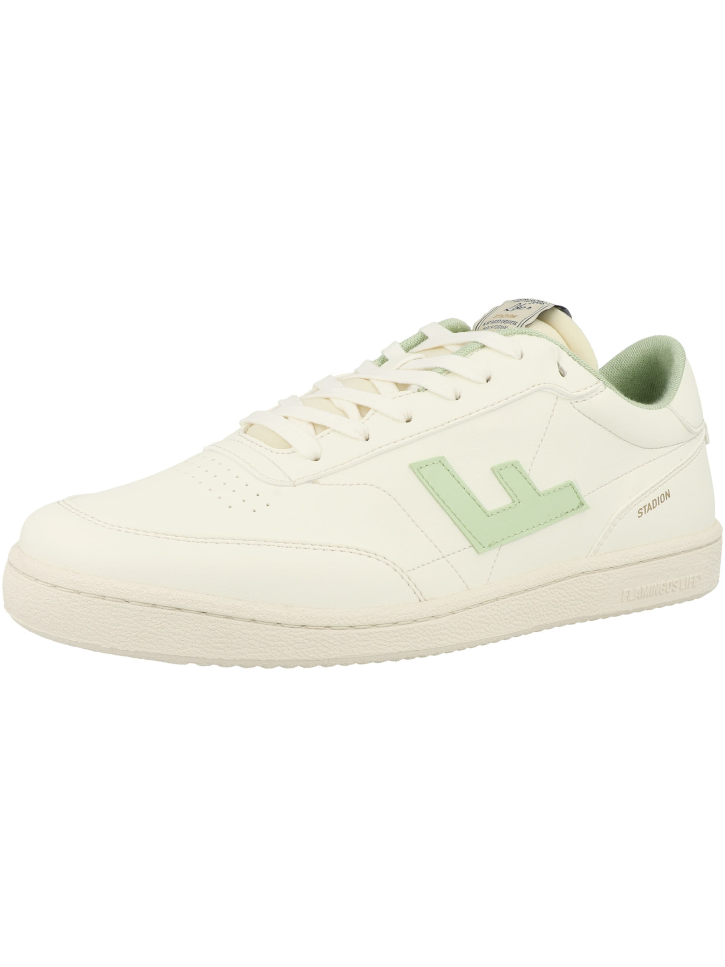 Sneaker bassa 'Stadion' di Flamingos' Life in beige: frontale