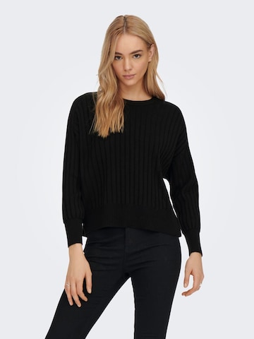 ONLY Sweater 'Tessa' in Black: front