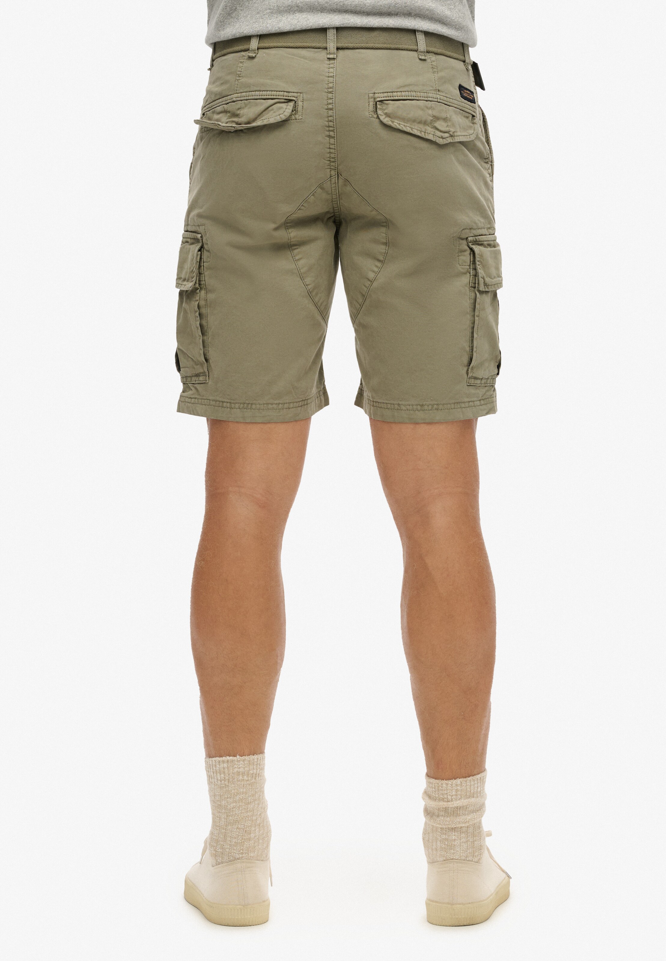 Superdry Regular Cargobroek in Groen