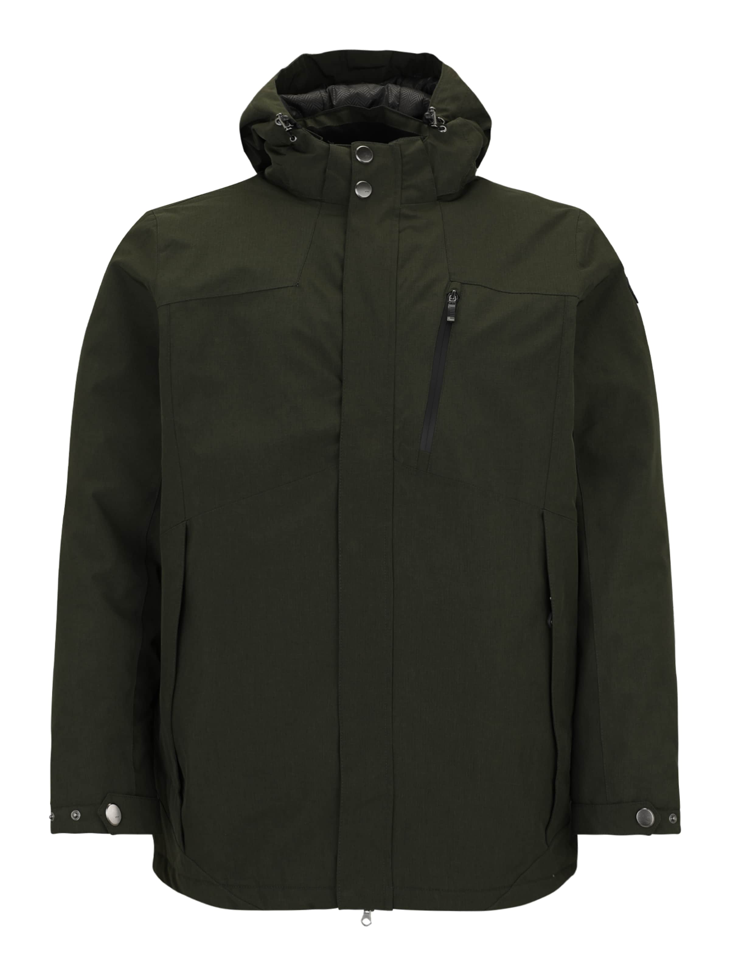 STOY Between-Season Jacket in Green: front