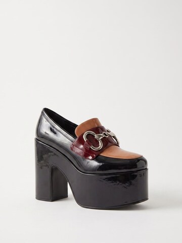 Jeffrey Campbell Slipper 'Waave' i sort