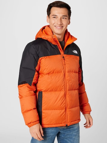 THE NORTH FACE Tavaline suurus Vabaajajope 'Diablo', värv oranž: eest vaates