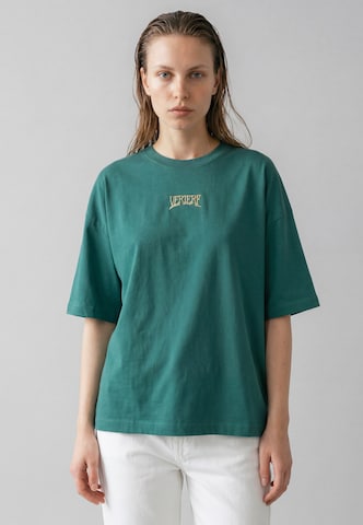 Vertere Berlin Shirt 'The Original Sin' in Green: front