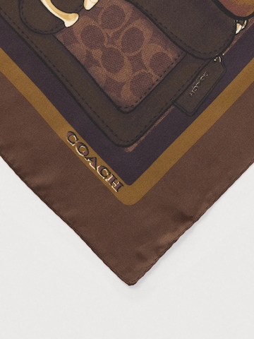 COACH Šál - Hnedá