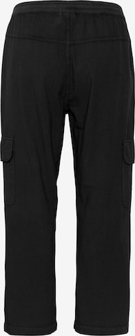 Regular Pantalon cargo 'Nana' KAFFE CURVE en noir