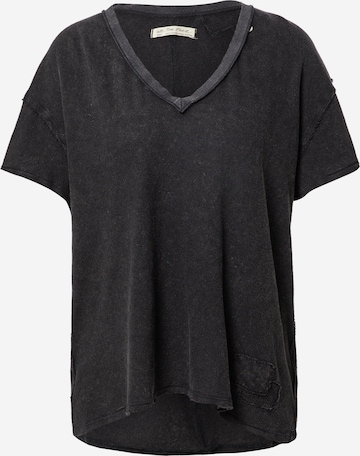 Free People Shirt 'Joni' in Zwart: voorkant