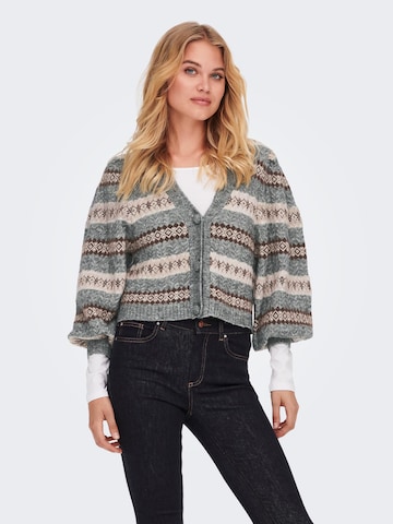 ONLY Knit cardigan 'Favolosa' in Grey: front