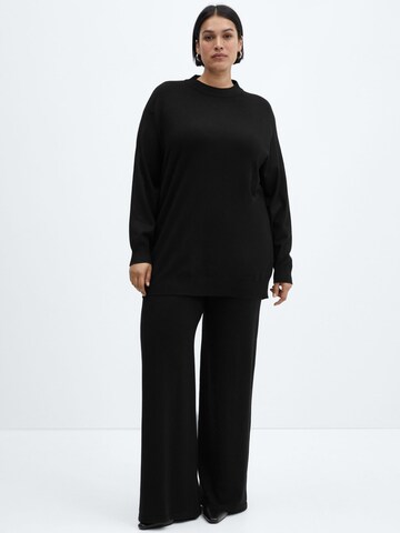 MANGO Pullover 'VIEIRA' in Schwarz