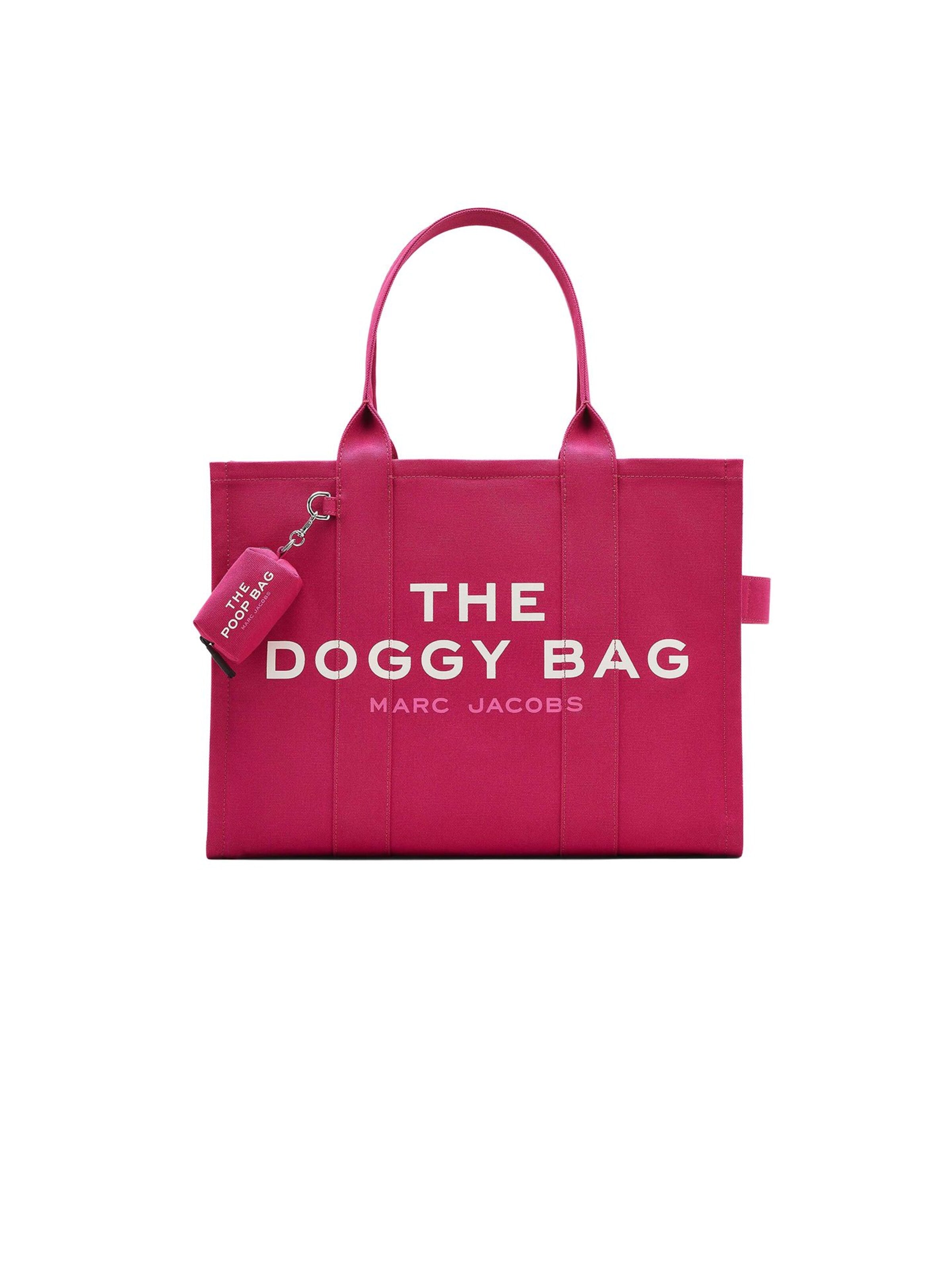 Marc Jacobs - Bolso de mano 'Doggy' en rosa: frente