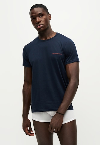 Emporio Armani Тениска в синьо