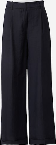 Happiness İstanbulLoosefit Hlače s naborima - plava boja: prednji dio