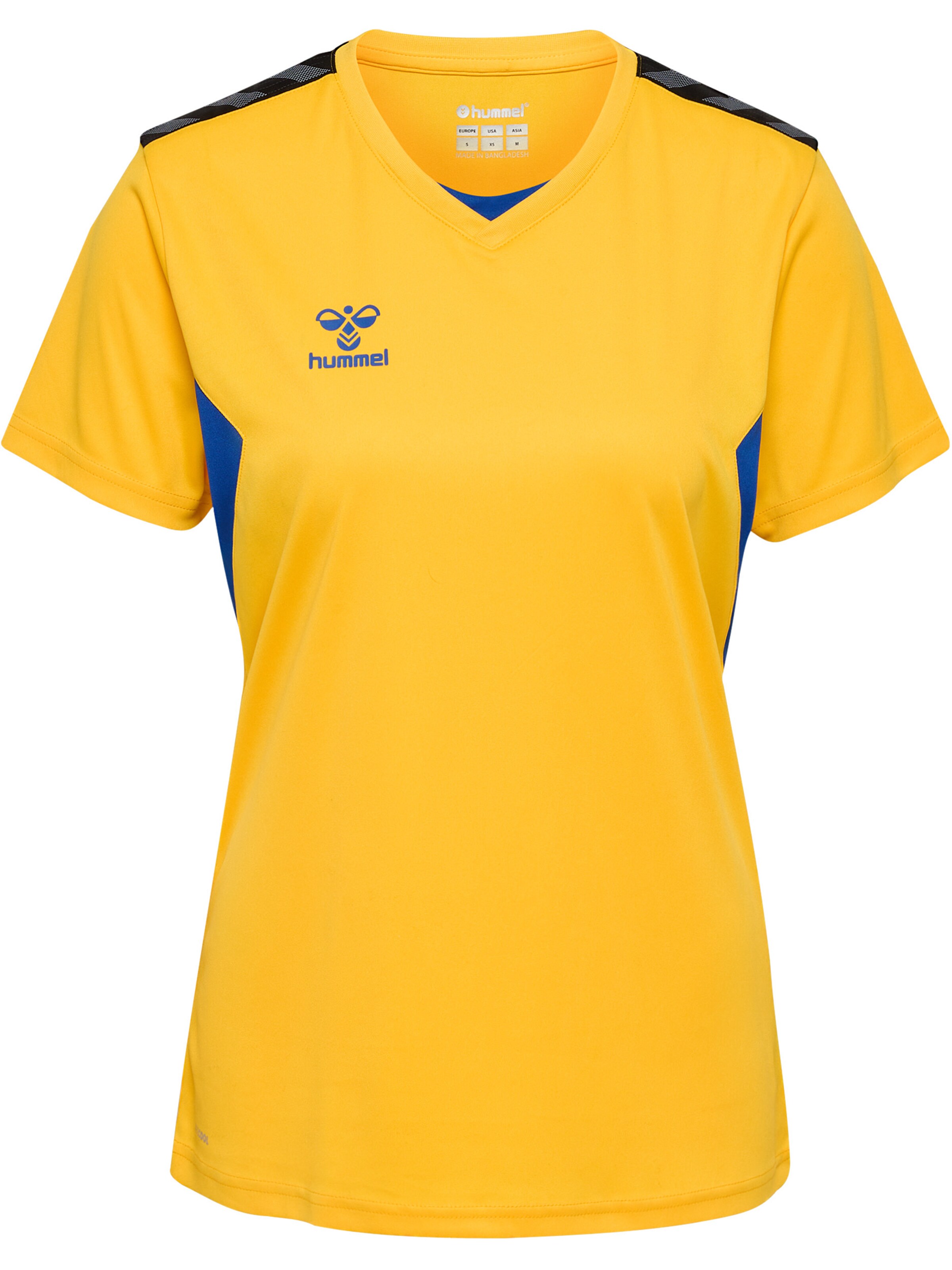 Hummel Performance Shirt 'Authentic' in Yellow: front
