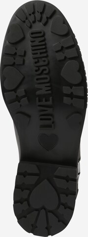 Bottes Love Moschino en noir