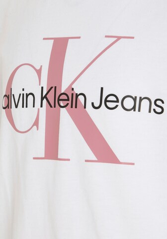 Maglietta di Calvin Klein Jeans in bianco