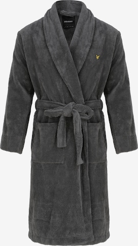 Lyle & Scott Bademantel 'Lucas' in Grau: Vorderseite