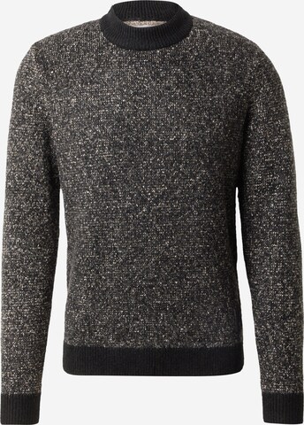 JACK & JONES Sweter 'Space' w kolorze czarny: przód