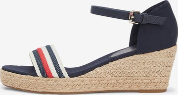 TOMMY HILFIGER Sandali | modra barva: sprednja stran