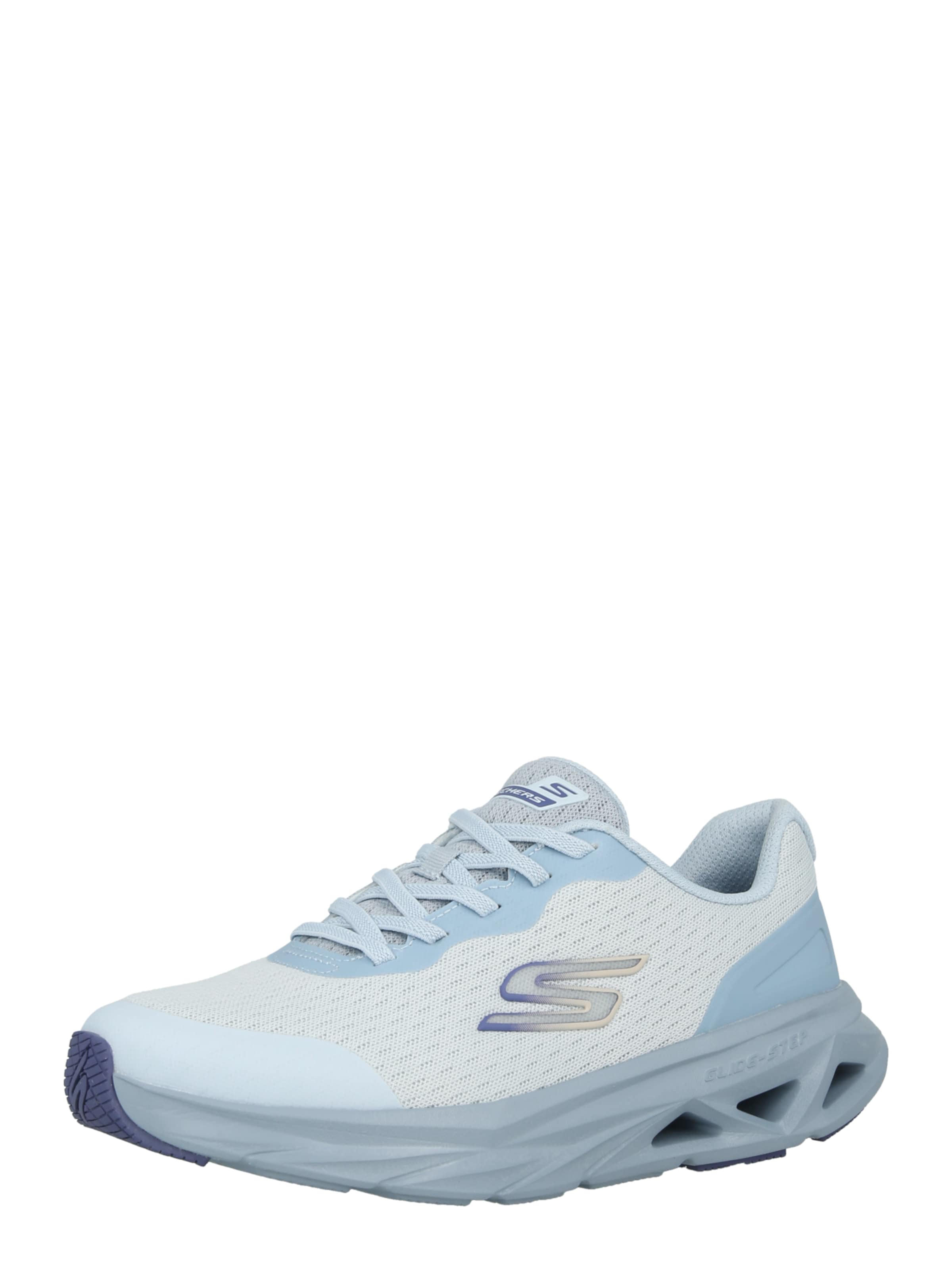 zils SKECHERS Zemie brīvā laika apavi 'GLIDE-STEP VORTEX - AVALIN': no priekšpuses