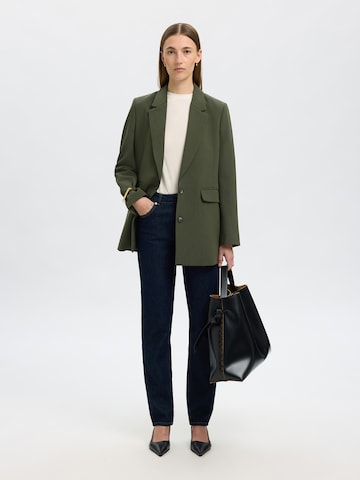 SELECTED FEMME - Blazer 'SLFRITA' en verde