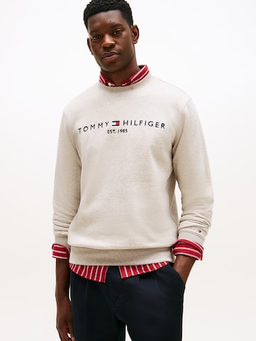 TOMMY HILFIGER Sweatshirt in Beige: voorkant
