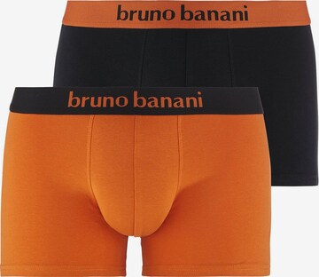 BRUNO BANANI Boxer shorts in Orange: front