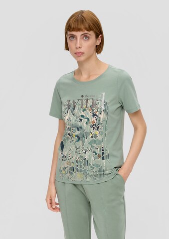 s.Oliver Shirt in Green: front