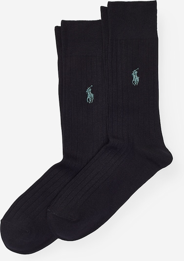 Polo Ralph Lauren Sukat 'RIB EGYPTIAN-SOCKS-2 PACK' koossa 39-42 värissä tummansininen, Tuotenäkymä