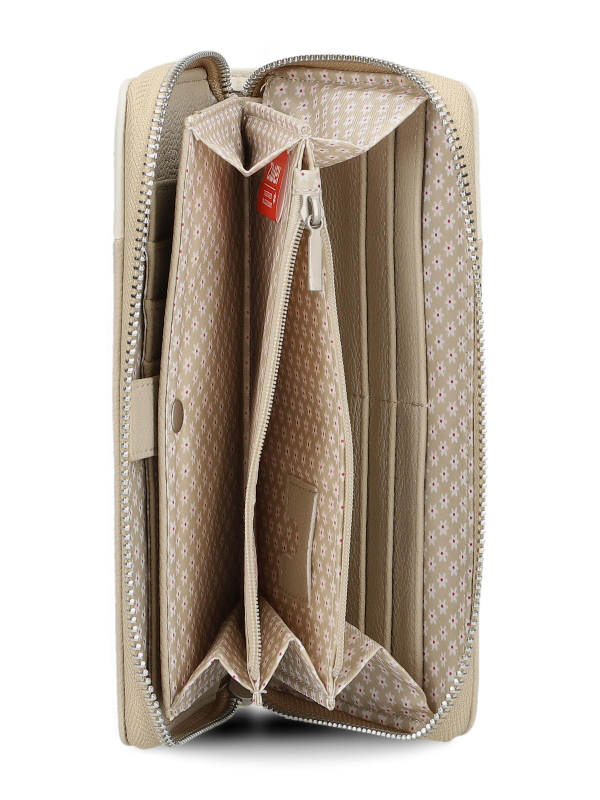 ZWEI Wallet 'EVA' in Beige
