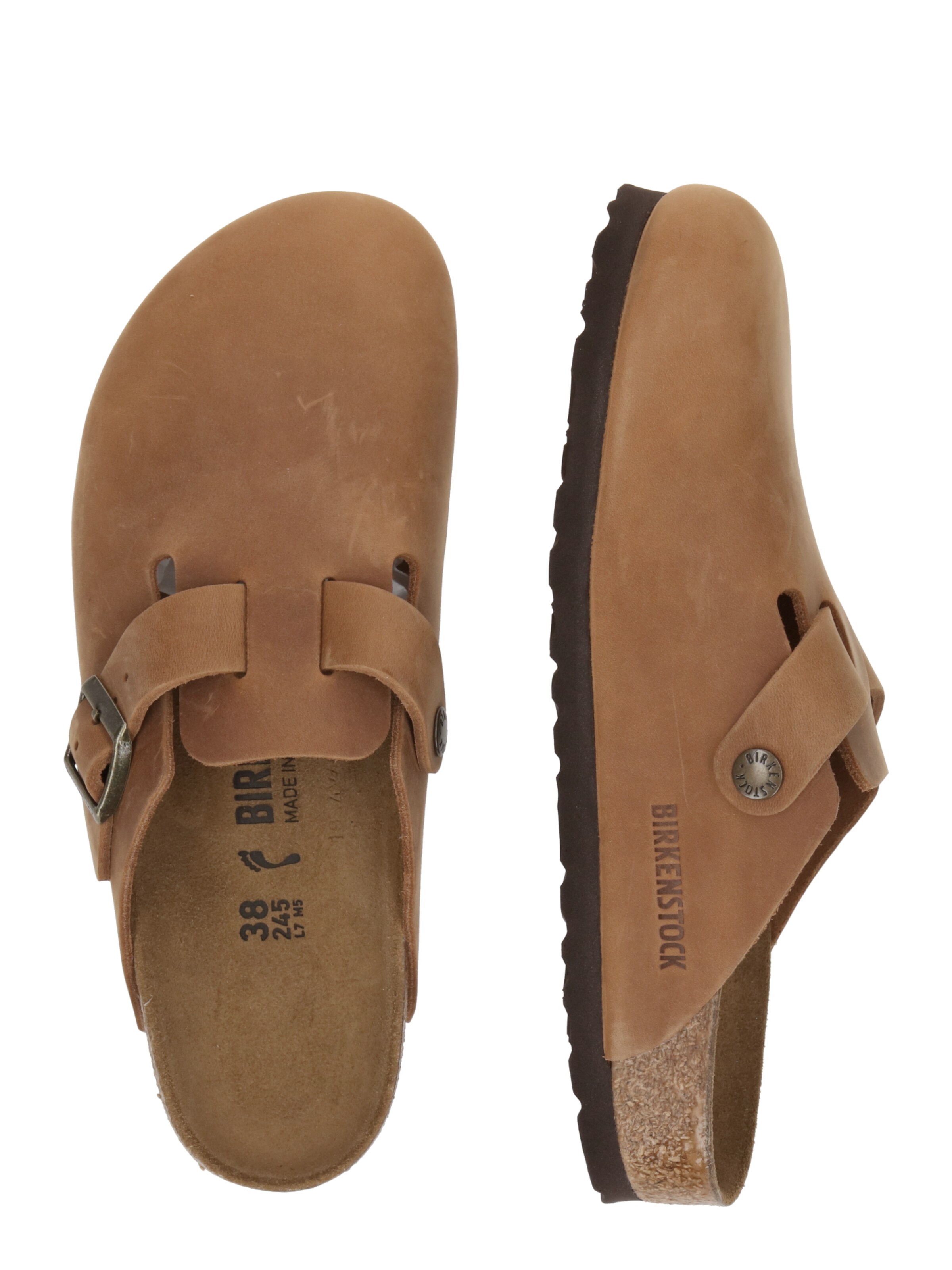 Clogs 'Boston' di BIRKENSTOCK in marrone