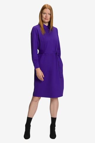 Ulla Popken Shirt Dress in Purple: front