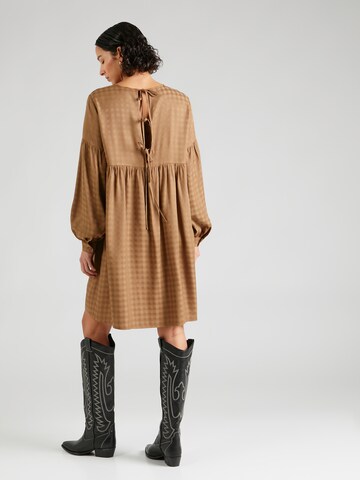 minimum Dress 'Opalla' in Brown