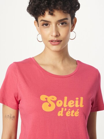 ICHI T-shirt 'CAMINO' i rosa