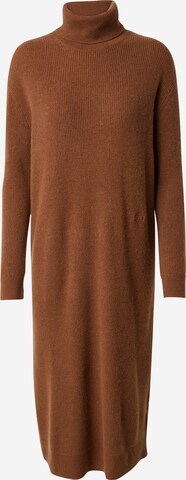 TOMMY HILFIGER Knitted dress in Brown: front