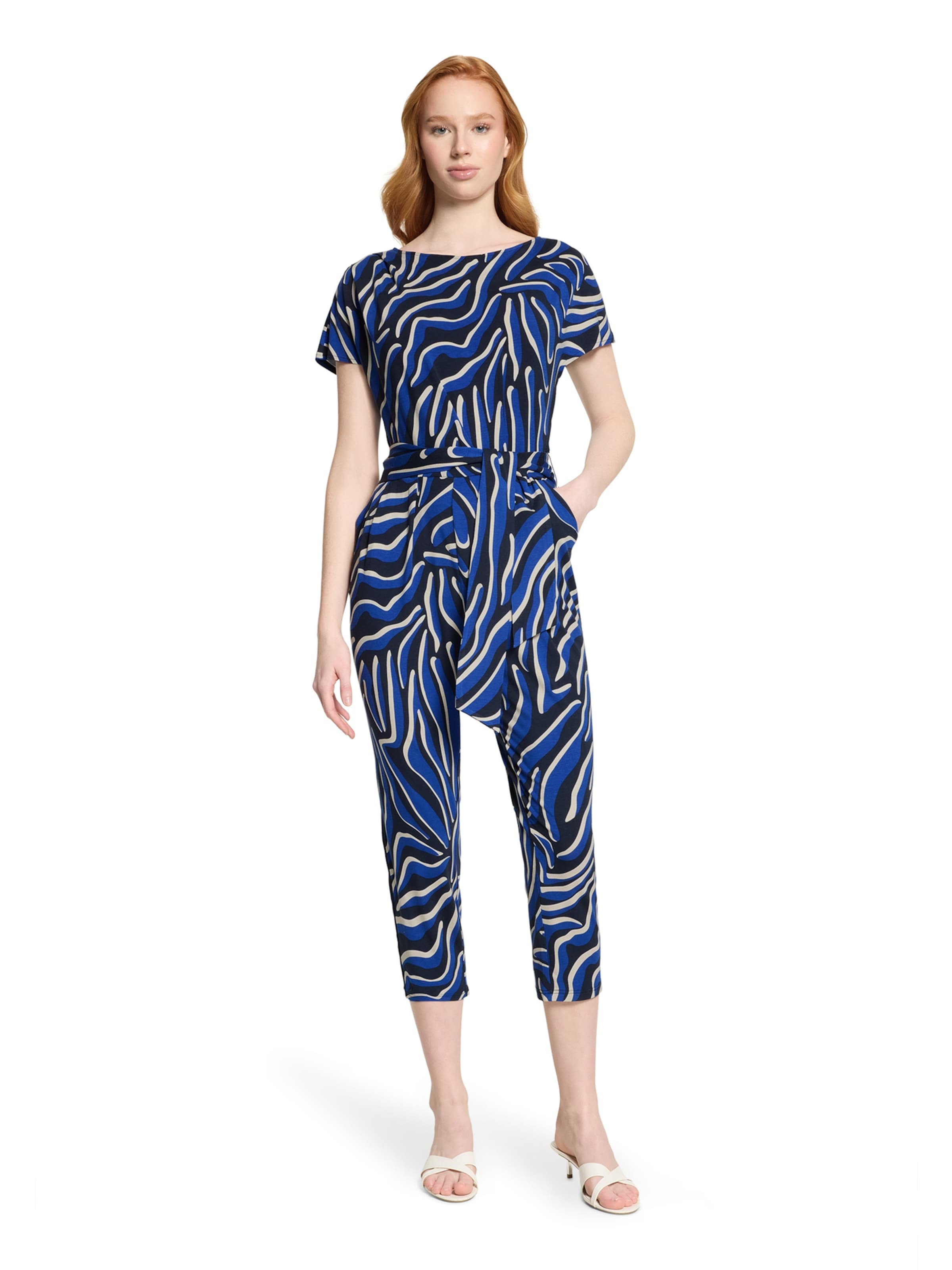Betty Barclay Jumpsuit in Blauw: voorkant