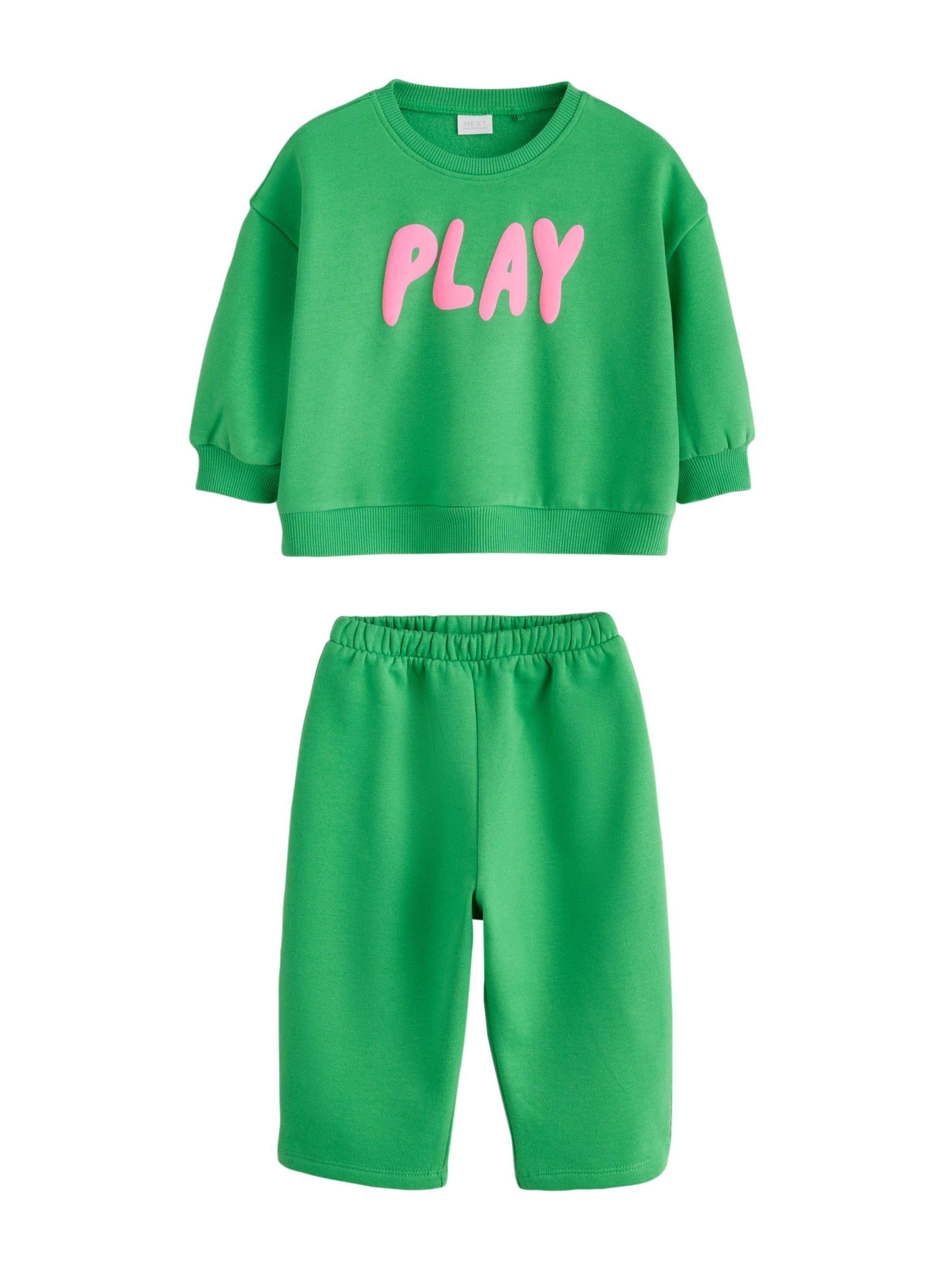 Tuta da jogging di Next in verde: frontale