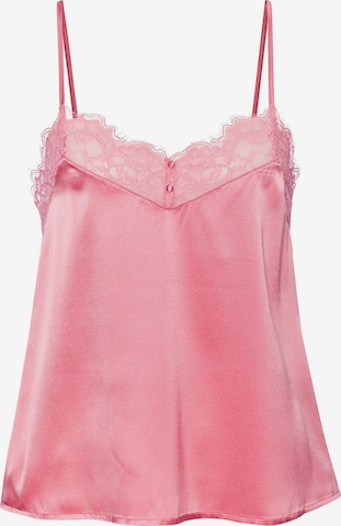 LASCANA Футболка для сна в Ярко-розовый: спереди