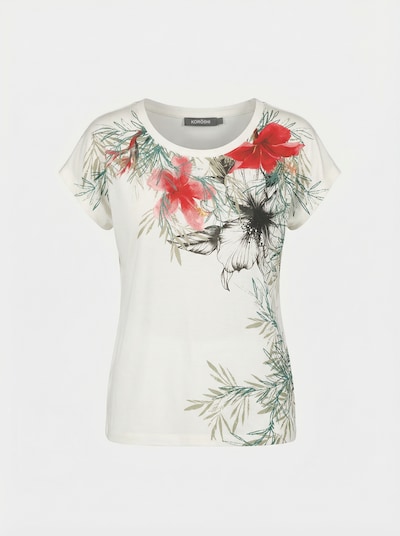 KOROSHI Shirts i L i grøn / rød / sort / hvid, Produktvisning