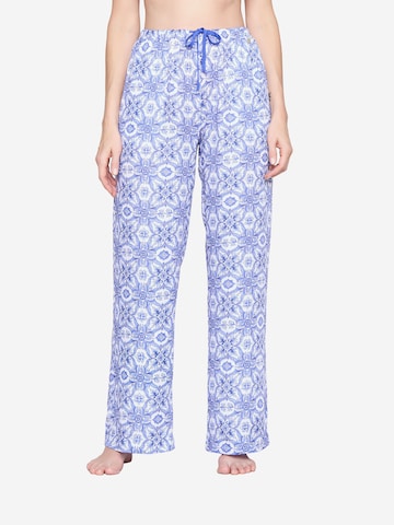 Pantalon de pyjama ' Wild Bloom ' JOOP! en bleu : devant