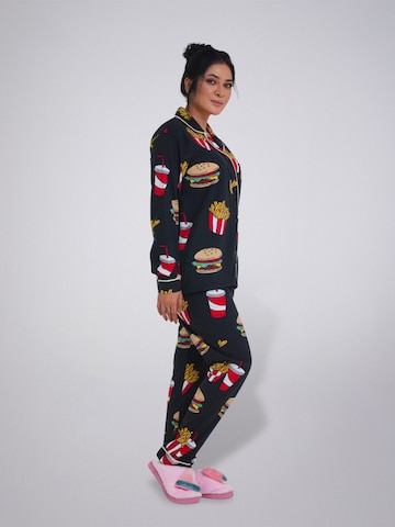 LEAFLETIC - Pijama en negro