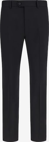 Boggi Milano Slimfit Hose 'B Travel' in Schwarz: Vorderseite