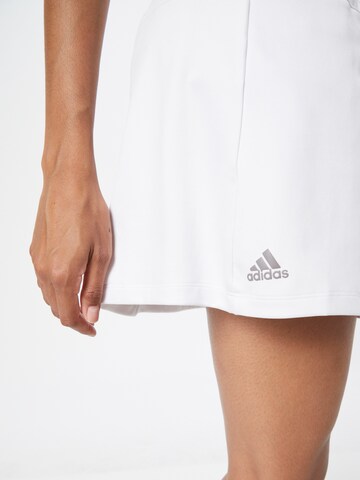 Jupe de sport ADIDAS GOLF en blanc