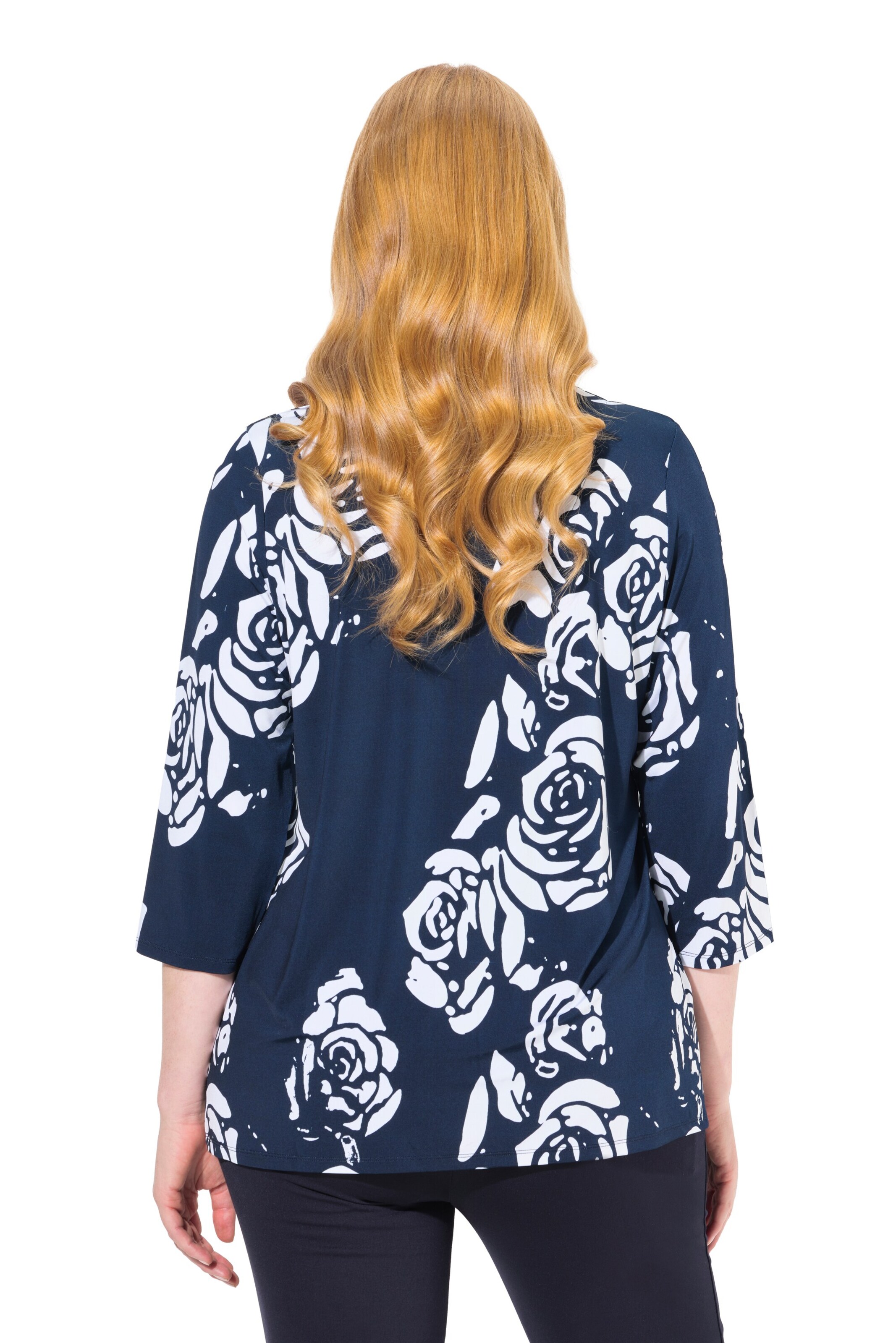 Ulla Popken Shirt in Blauw