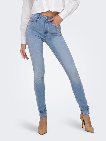 ONLY Skinny Jeans 'ROYAL' in Blauw: voorkant