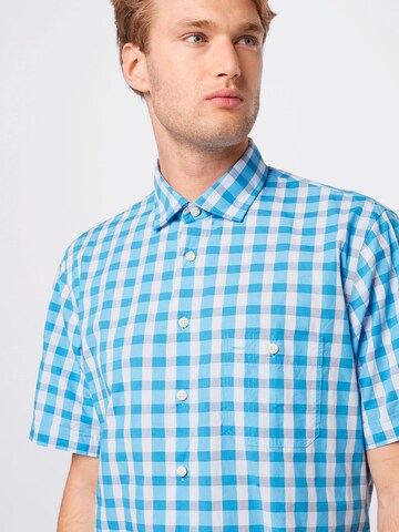 OLYMP - Ajuste regular Camisa en azul