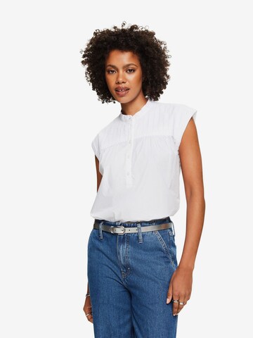 ESPRIT Blouse in White: front