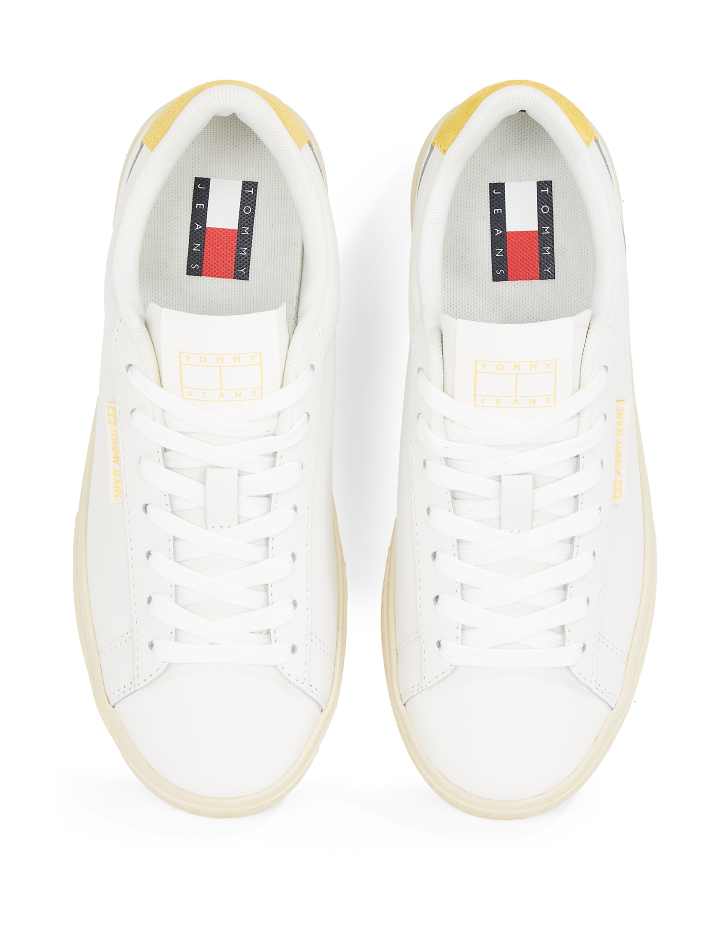 Sneaker bassa 'ESS' di Tommy Jeans in bianco