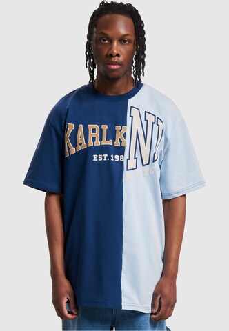 Karl Kani - Camiseta en azul: frente