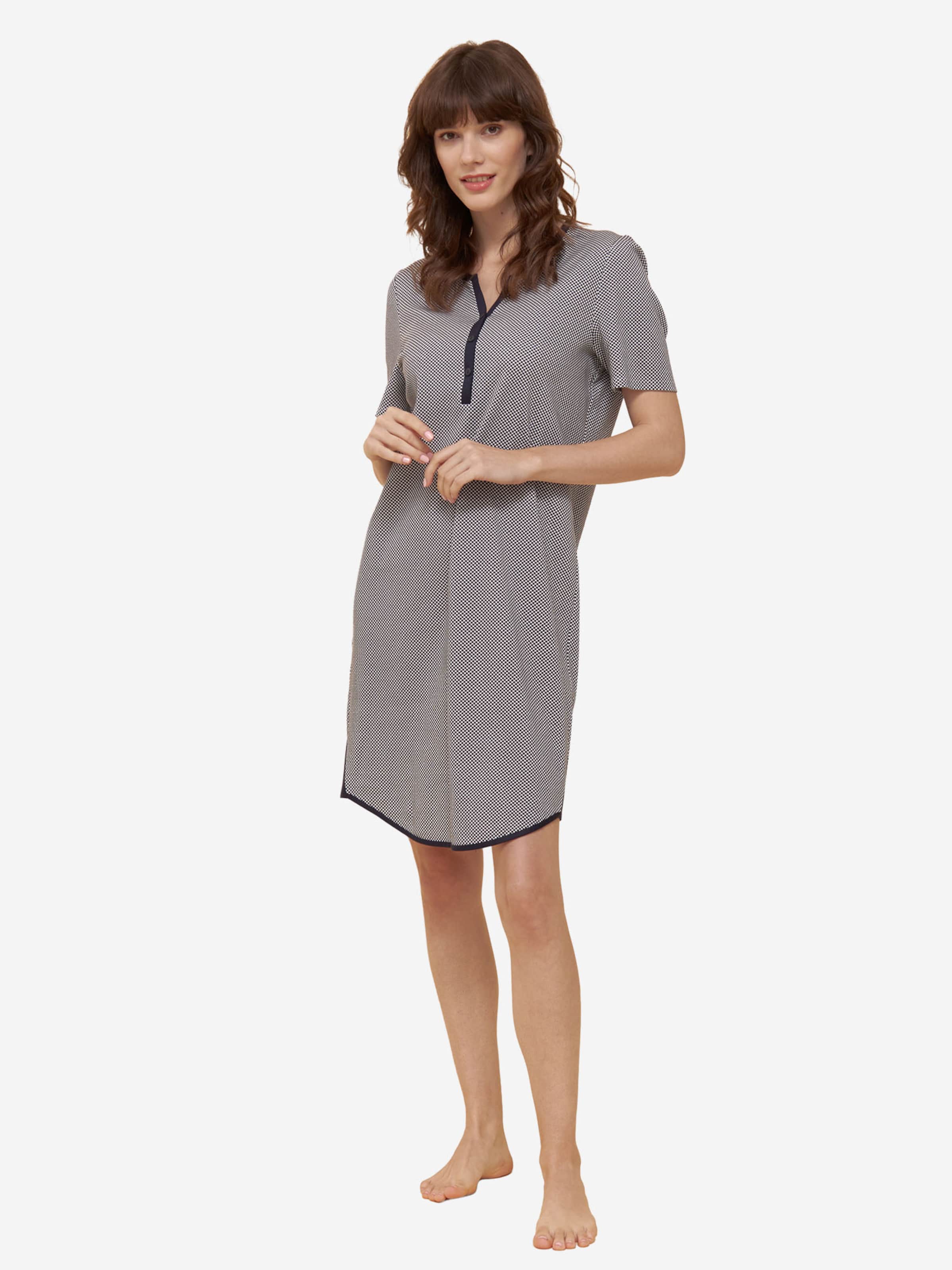 Chemise de nuit ' Punktedruck ' Rösch en bleu