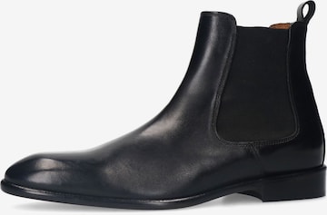 Chelsea Boots MANFIELD en noir : devant